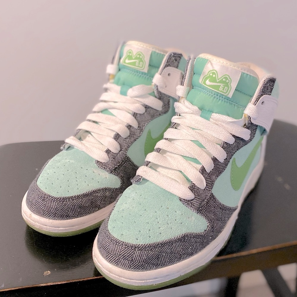Nike 6.0 Womens Dunk High. WMNS 8.